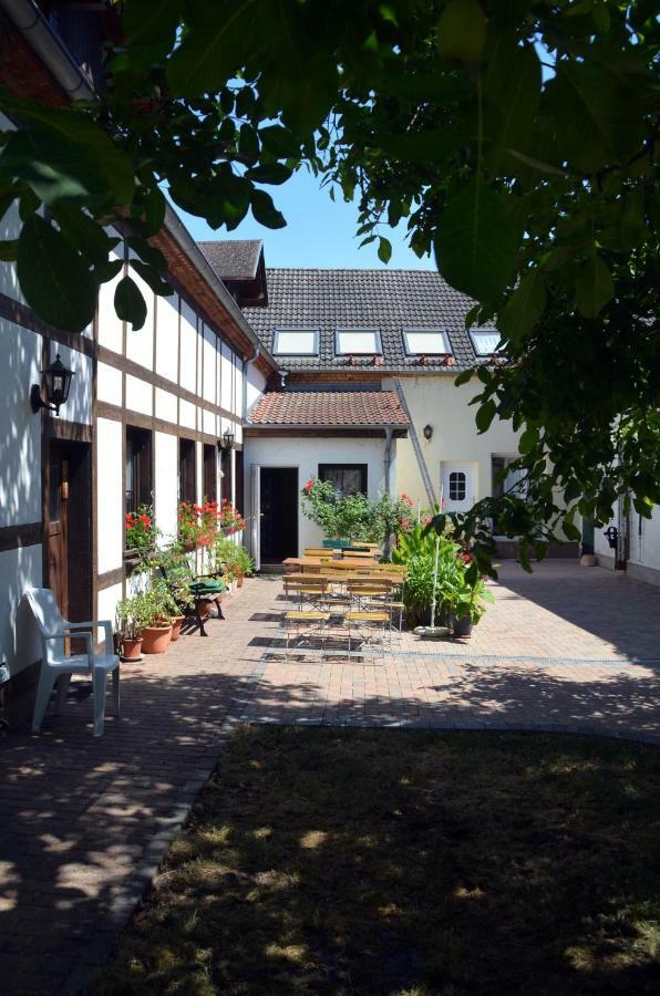 Pension Am Park Woerlitz Bagian luar foto